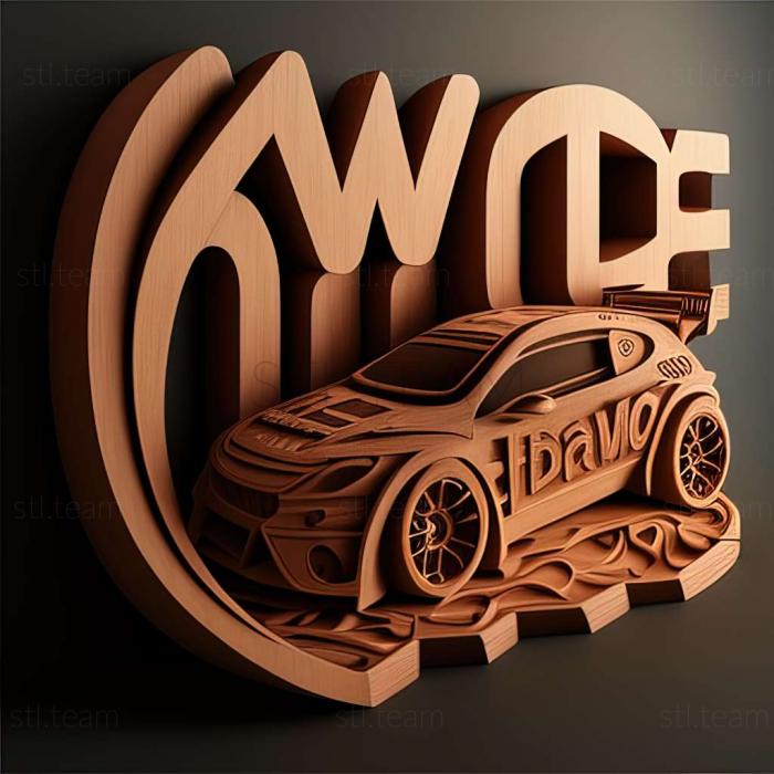 3D модель Race 07 Офіційна гра WTCC (STL)